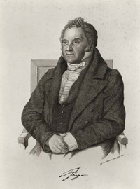 Gustav Hugo. Porträt von Sophie von Schmerfeld